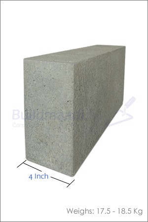 4 Inch Solid Concrete Blocks