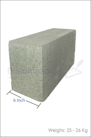 6Inch Solid Concrete Blocks