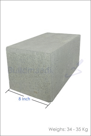 8 Inch Solid Concrete Block